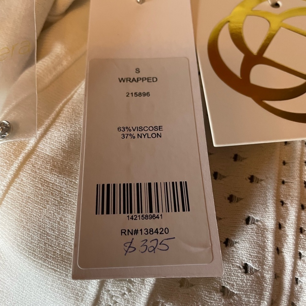 NWT Etcetera knit Wrapped Dress - Picture 5 of 7